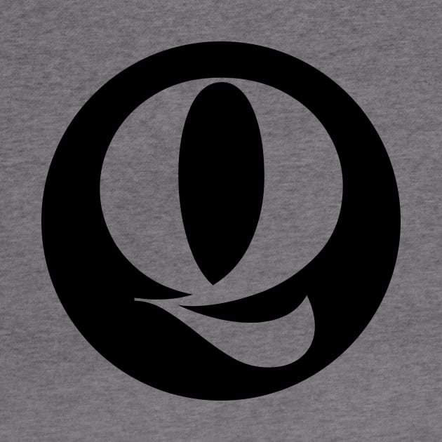Q (Letter Initial Monogram) by n23tees